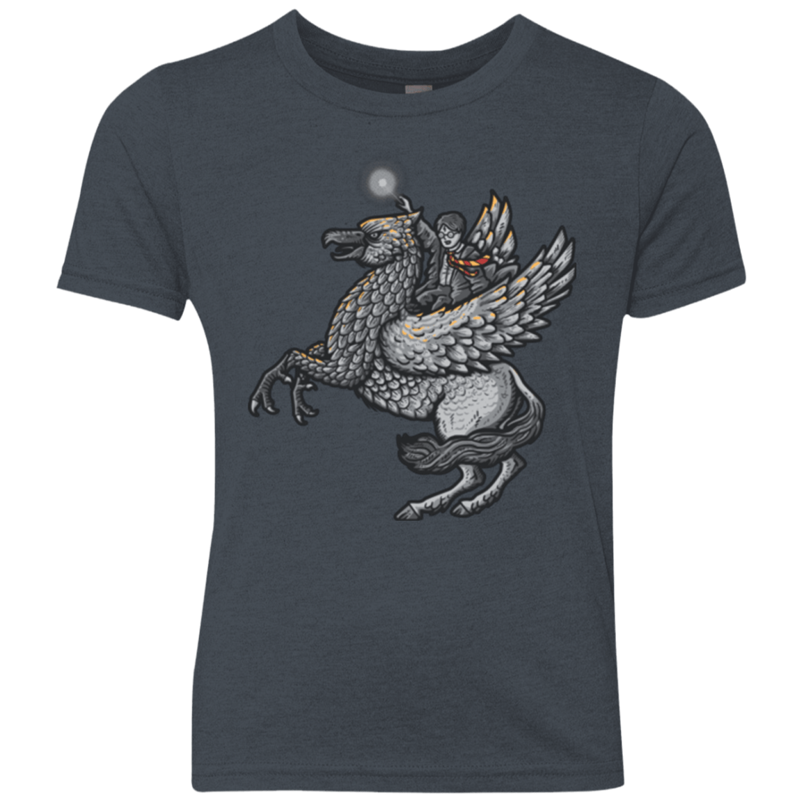 T-Shirts Vintage Navy / YXS MAGIC FLY Youth Triblend T-Shirt