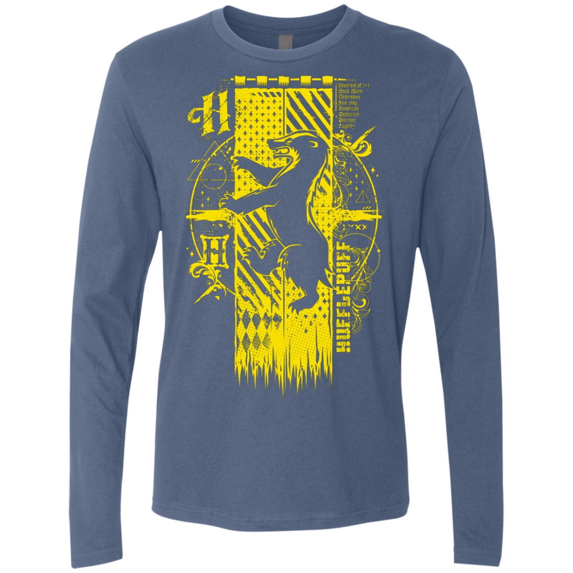 T-Shirts Indigo / Small Magic H House Men's Premium Long Sleeve