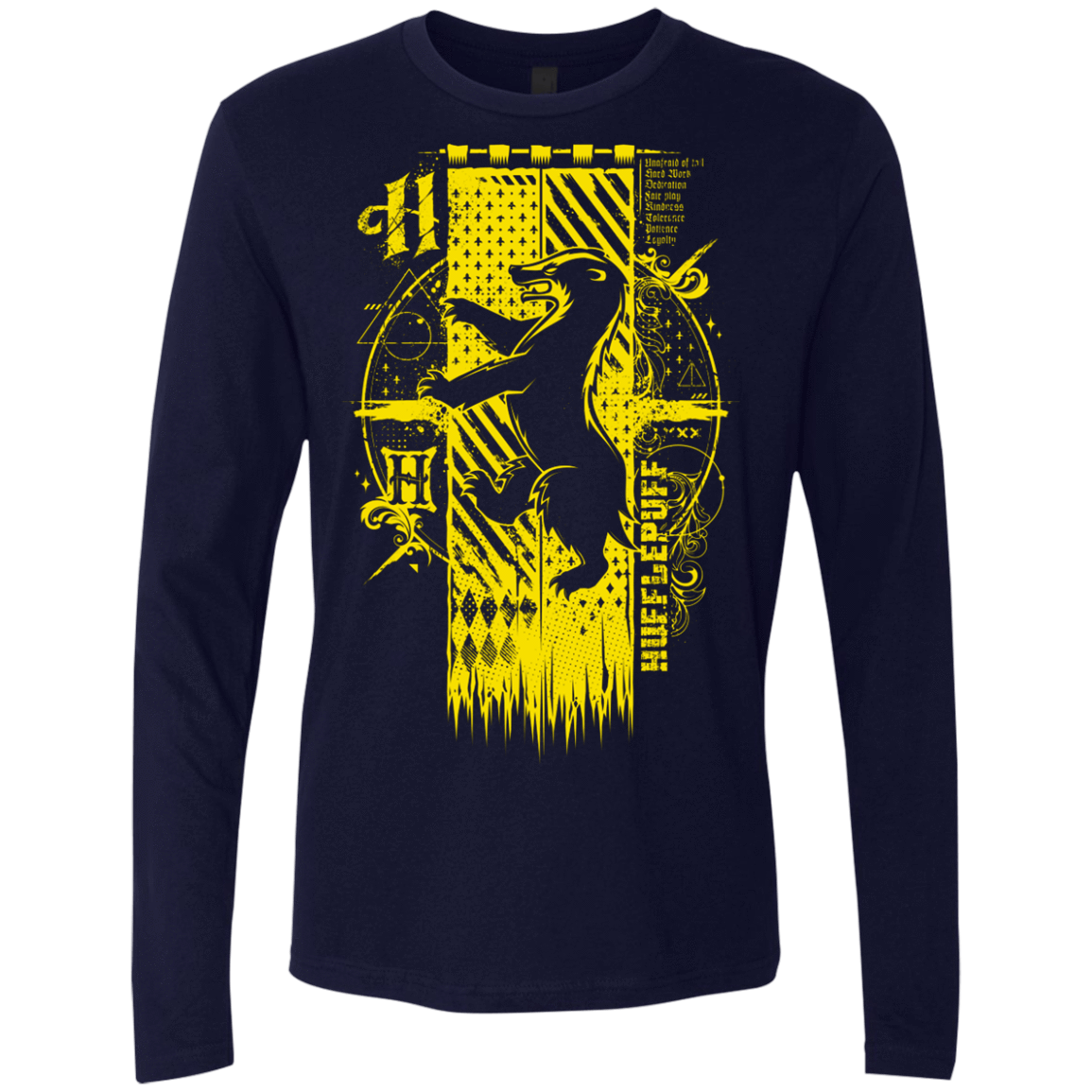T-Shirts Midnight Navy / Small Magic H House Men's Premium Long Sleeve