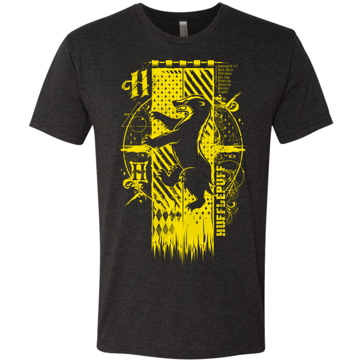 T-Shirts Vintage Black / Small Magic H House Men's Triblend T-Shirt