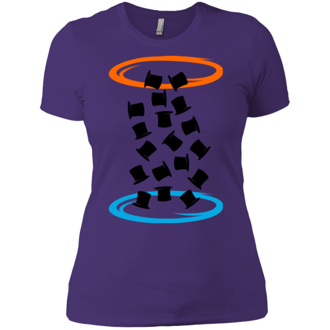 T-Shirts Purple / X-Small Magic portal Women's Premium T-Shirt