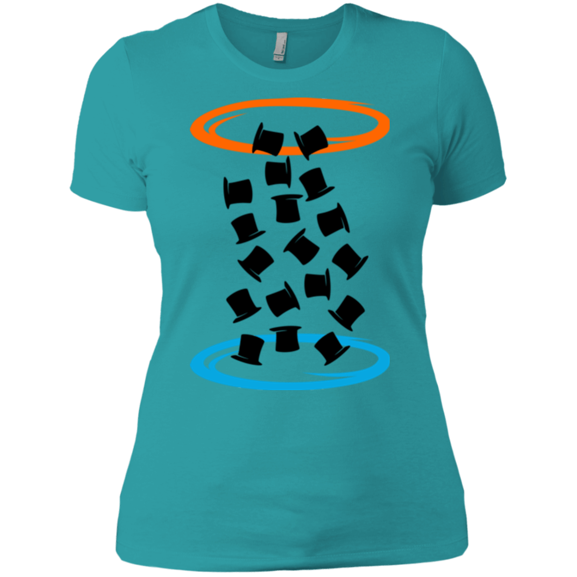 T-Shirts Tahiti Blue / X-Small Magic portal Women's Premium T-Shirt