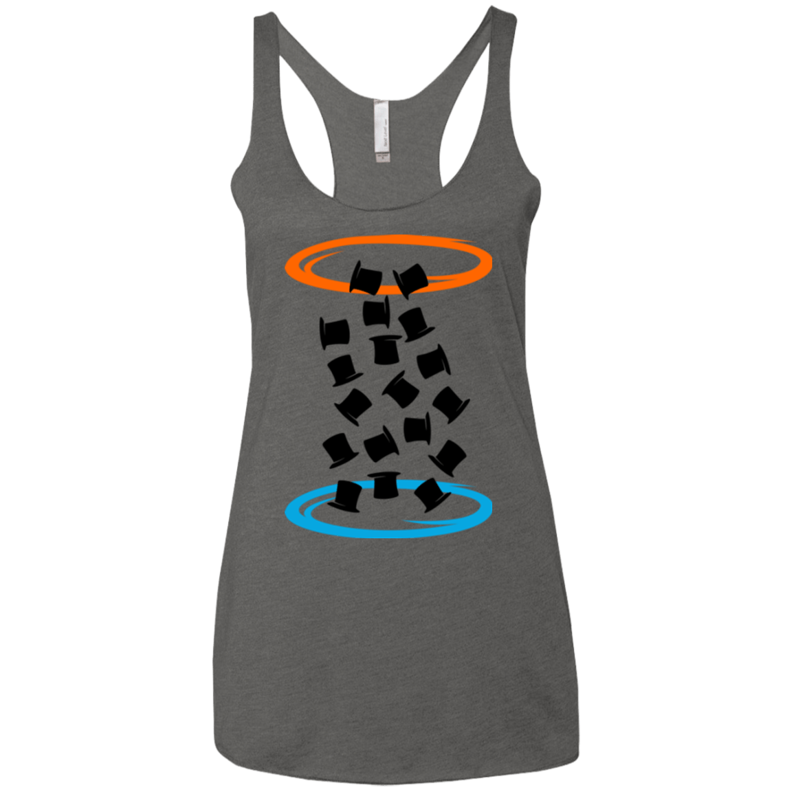 T-Shirts Premium Heather / X-Small Magic portal Women's Triblend Racerback Tank