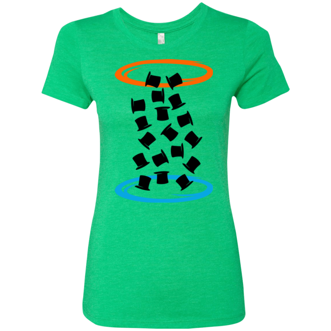 T-Shirts Envy / Small Magic portal Women's Triblend T-Shirt