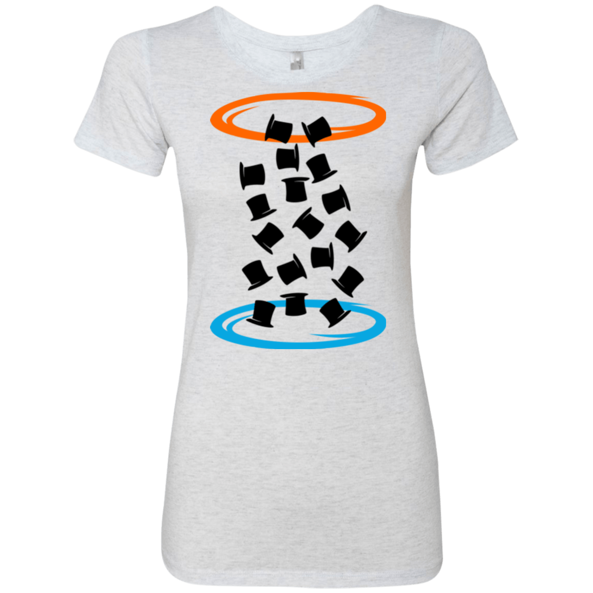 T-Shirts Heather White / Small Magic portal Women's Triblend T-Shirt