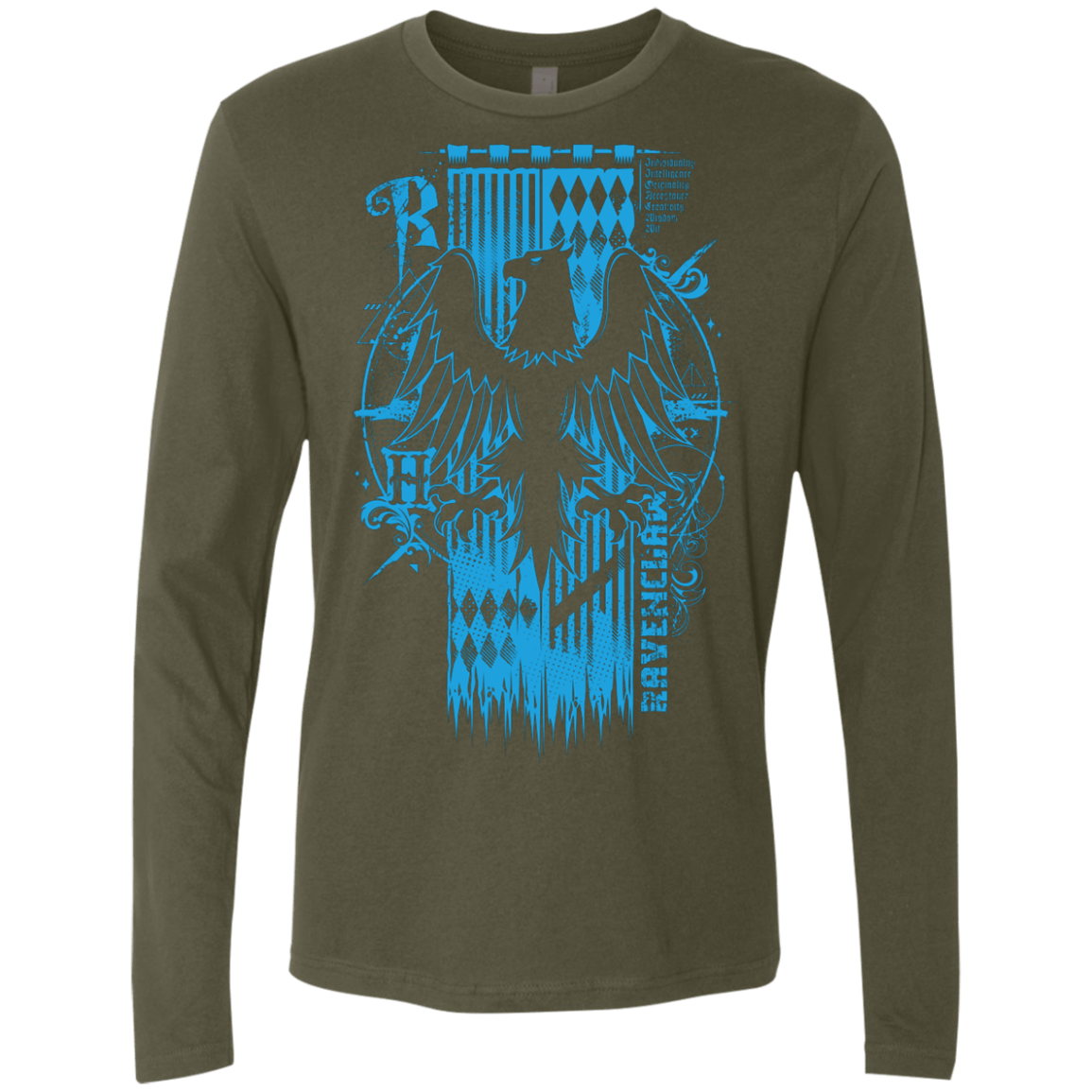 T-Shirts Military Green / Small Magic R House Men's Premium Long Sleeve