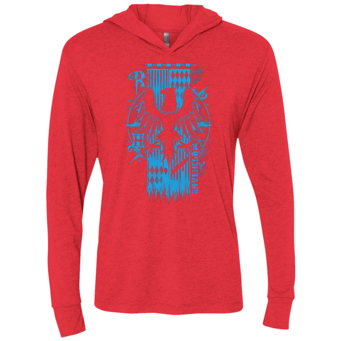 T-Shirts Vintage Red / X-Small Magic R House Triblend Long Sleeve Hoodie Tee