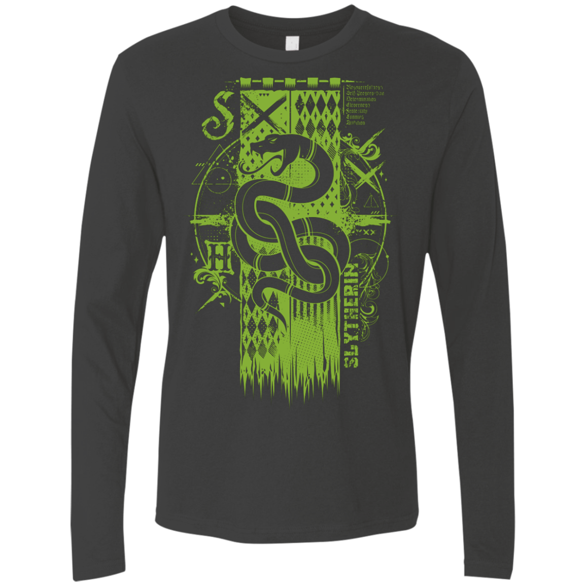 T-Shirts Heavy Metal / Small Magic S House Men's Premium Long Sleeve