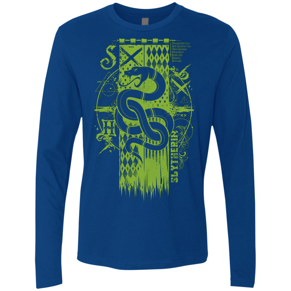 T-Shirts Royal / Small Magic S House Men's Premium Long Sleeve