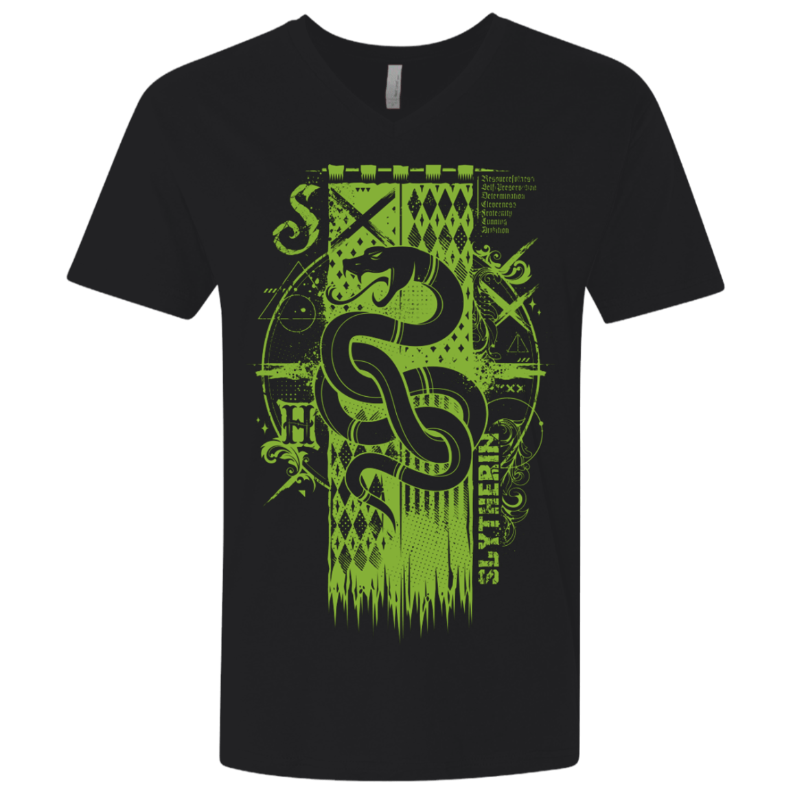 T-Shirts Black / X-Small Magic S House Men's Premium V-Neck