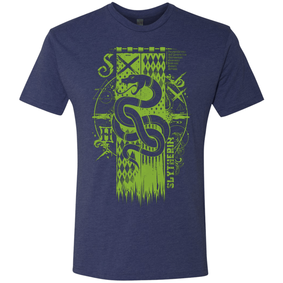 T-Shirts Vintage Navy / Small Magic S House Men's Triblend T-Shirt