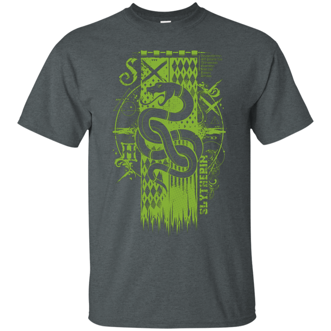 T-Shirts Dark Heather / Small Magic S House T-Shirt