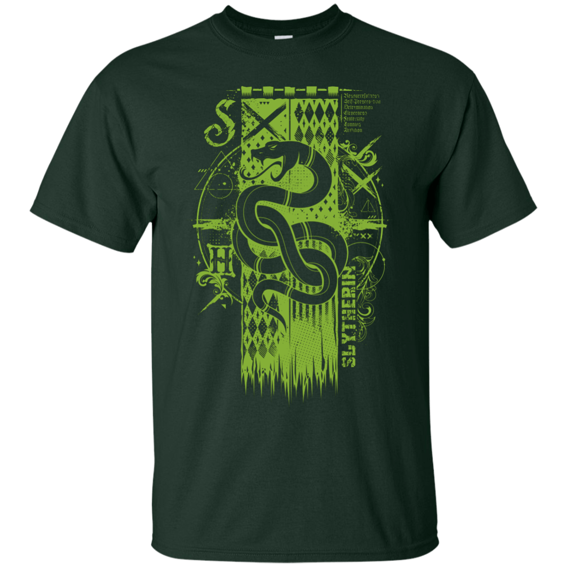 T-Shirts Forest / Small Magic S House T-Shirt