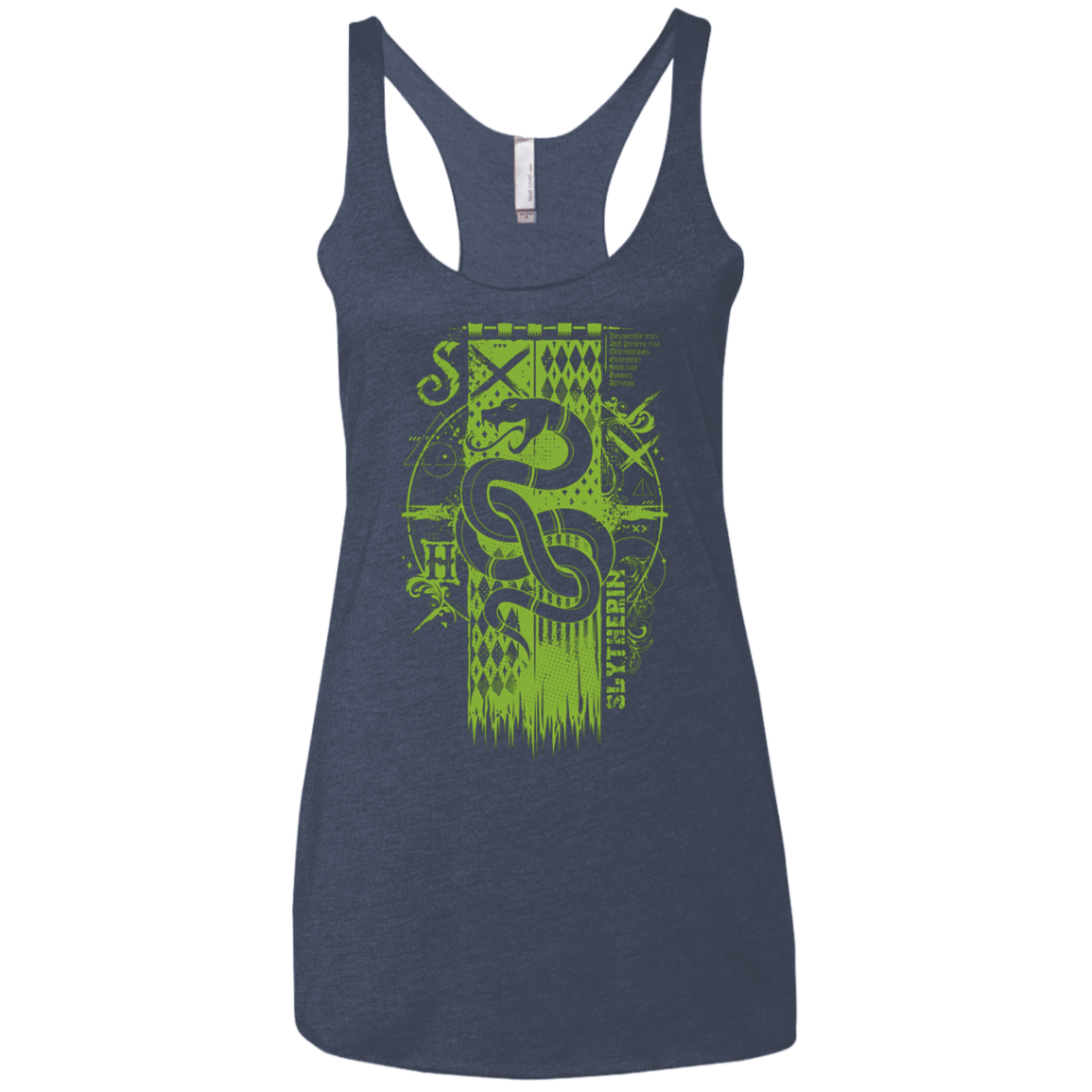 T-Shirts Vintage Navy / X-Small Magic S House Women's Triblend Racerback Tank