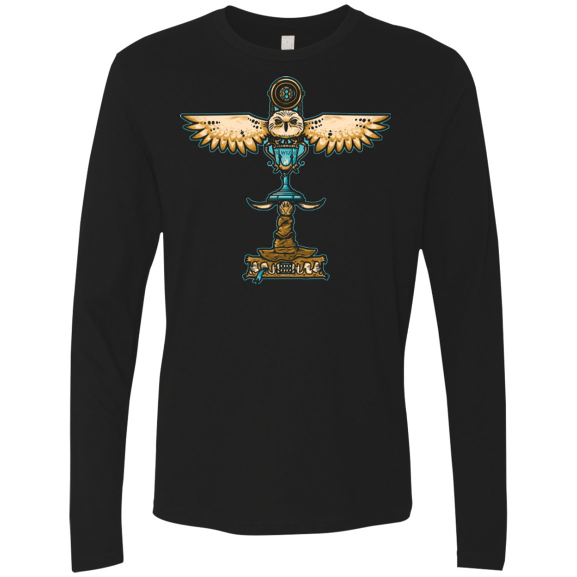 T-Shirts Black / Small MAGIC TOTEM Men's Premium Long Sleeve