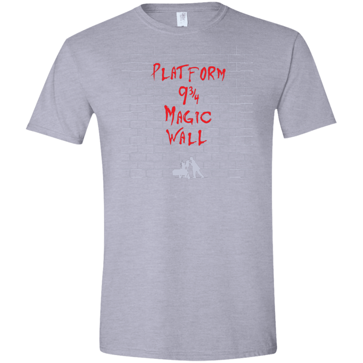 T-Shirts Sport Grey / S Magic Wall Men's Semi-Fitted Softstyle
