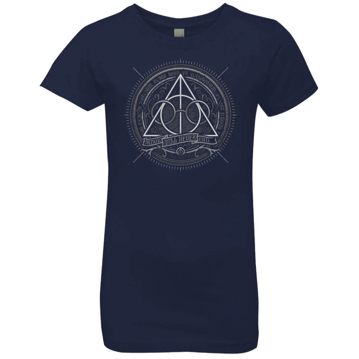 T-Shirts Midnight Navy / YXS Magic Will Never End Girls Premium T-Shirt