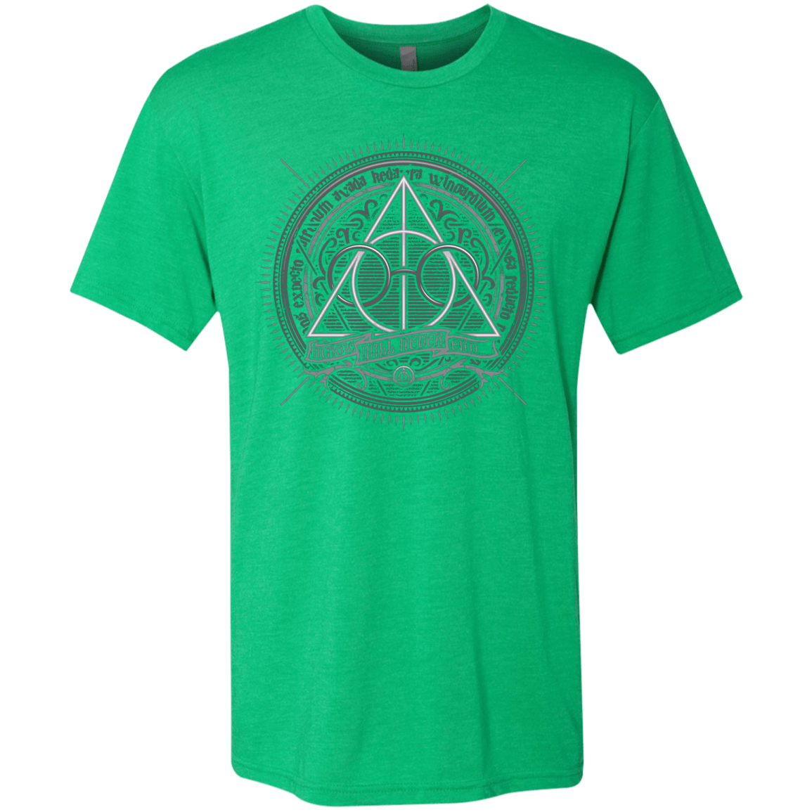 T-Shirts Envy / Small Magic Will Never End Men's Triblend T-Shirt