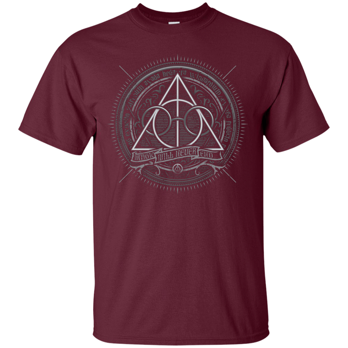 T-Shirts Maroon / Small Magic Will Never End T-Shirt