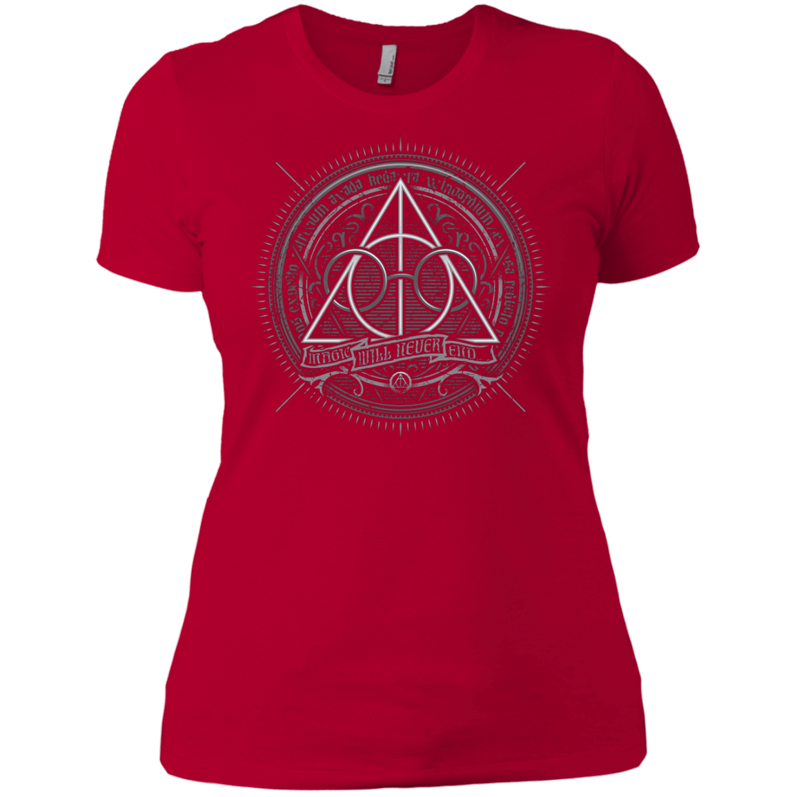T-Shirts Red / X-Small Magic Will Never End Women's Premium T-Shirt