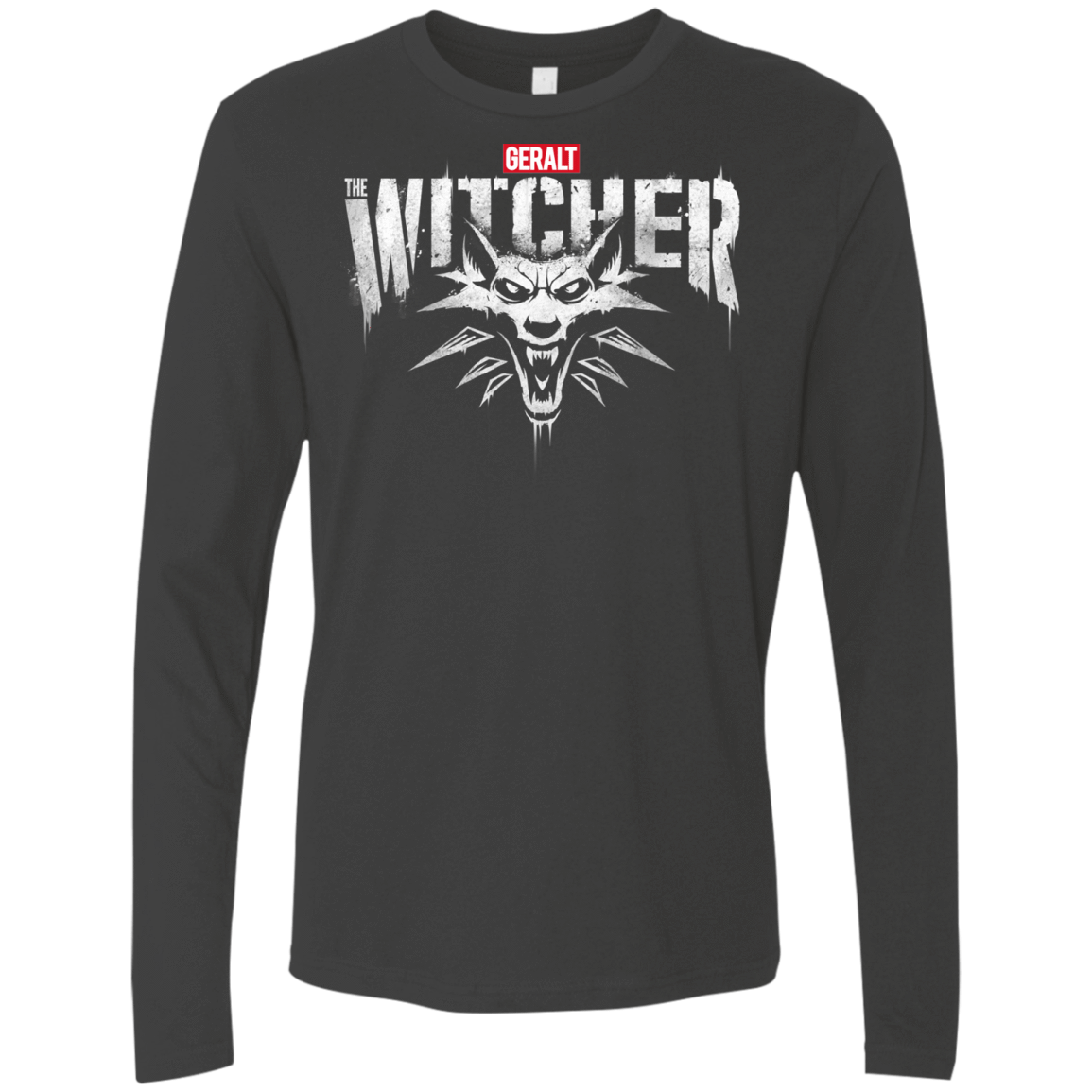 T-Shirts Heavy Metal / S Magic Wolf Men's Premium Long Sleeve