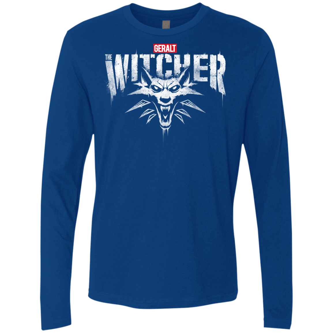 T-Shirts Royal / S Magic Wolf Men's Premium Long Sleeve