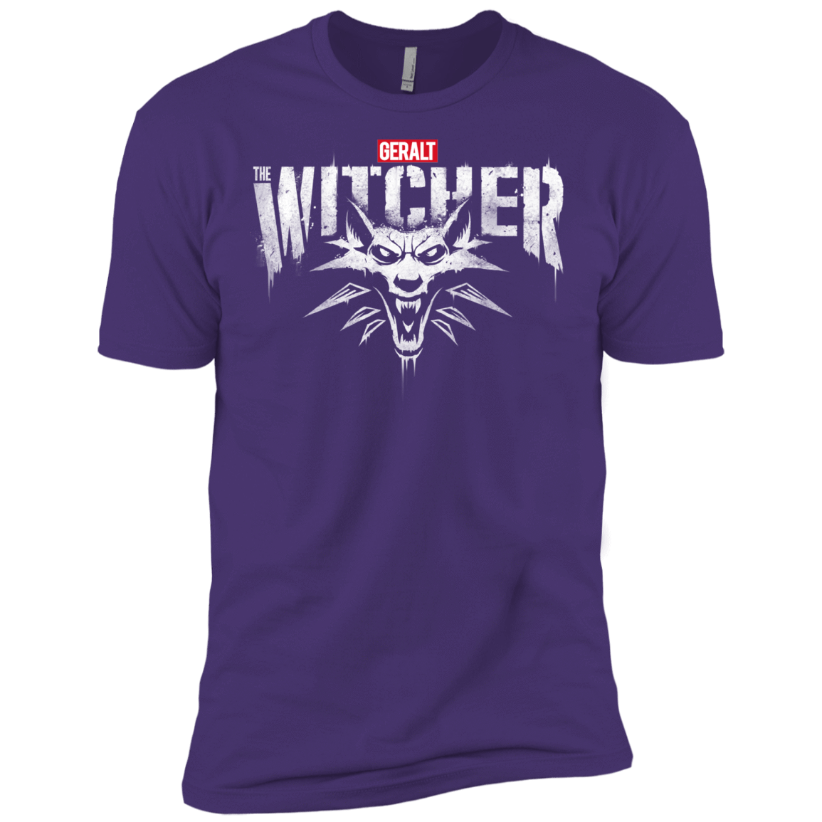 T-Shirts Purple Rush/ / X-Small Magic Wolf Men's Premium T-Shirt