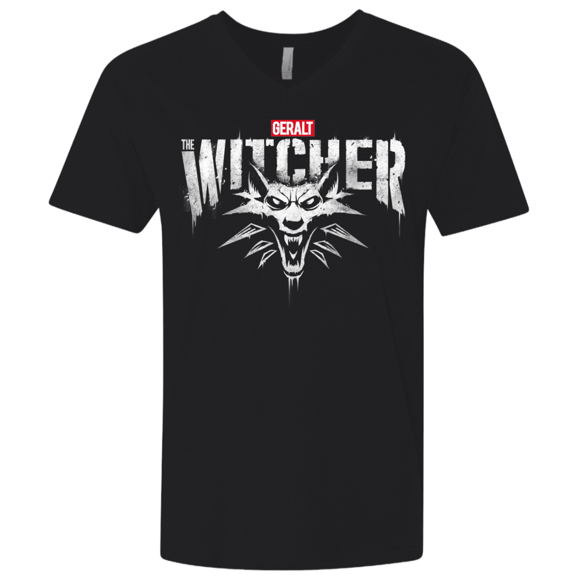 T-Shirts Black / X-Small Magic Wolf Men's Premium V-Neck