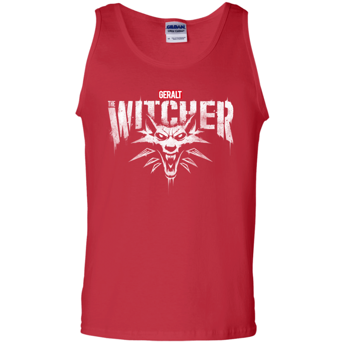 T-Shirts Red / S Magic Wolf Men's Tank Top
