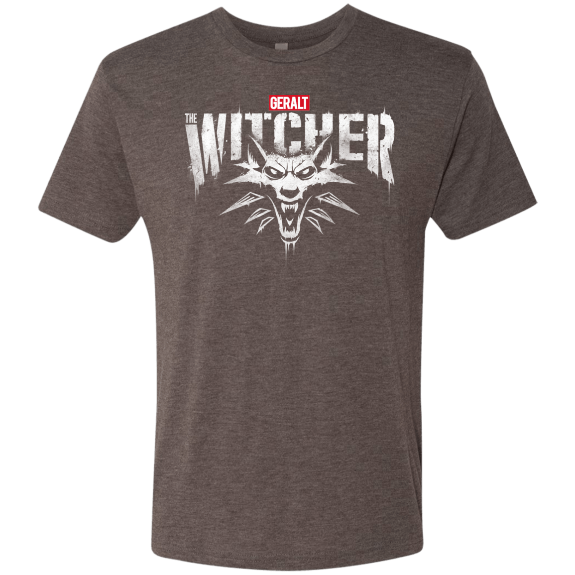 T-Shirts Macchiato / S Magic Wolf Men's Triblend T-Shirt