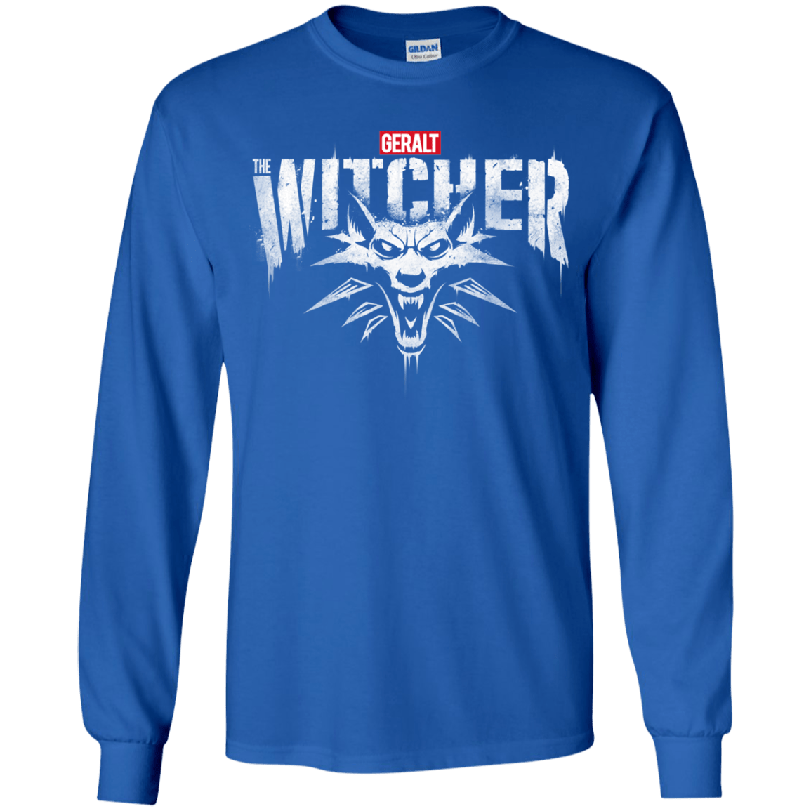 T-Shirts Royal / YS Magic Wolf Youth Long Sleeve T-Shirt