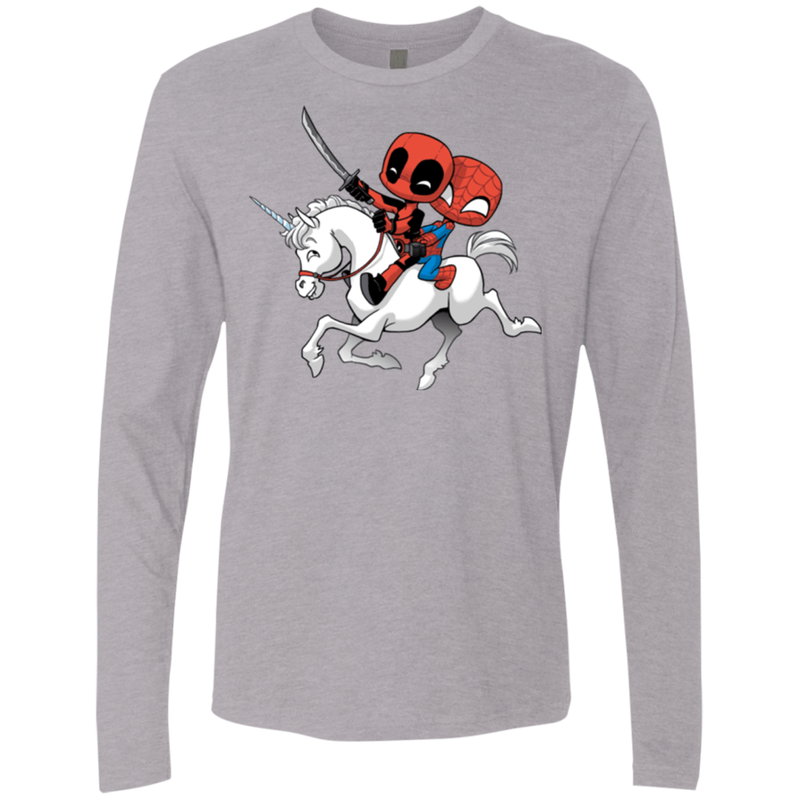 T-Shirts Heather Grey / Small Magical Friends Men's Premium Long Sleeve