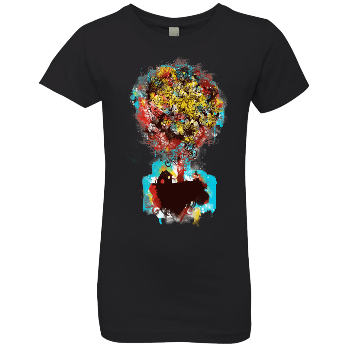 T-Shirts Black / YXS Magical Tree Girls Premium T-Shirt