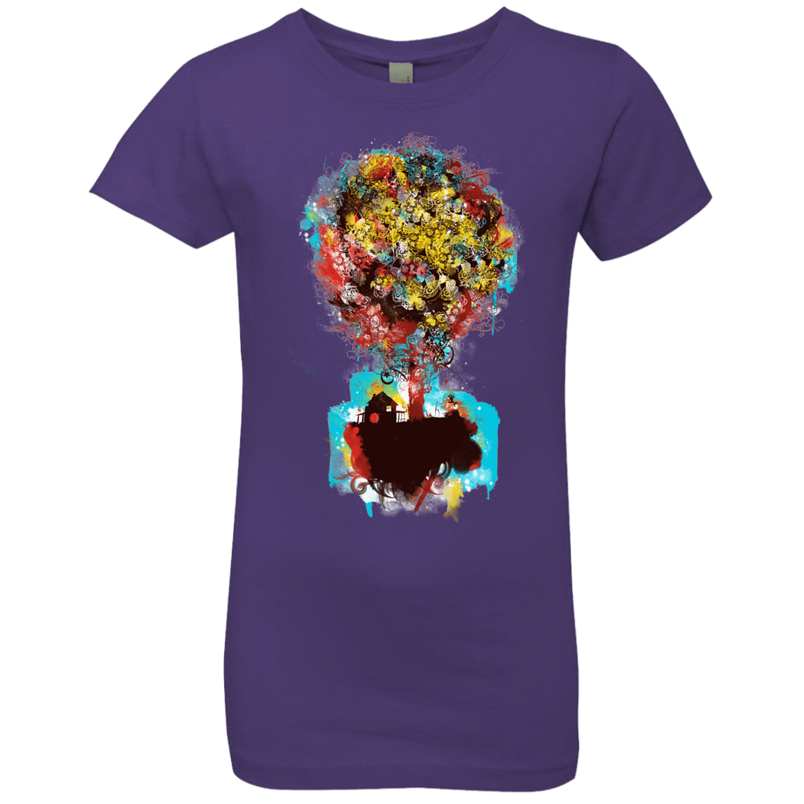 T-Shirts Purple Rush / YXS Magical Tree Girls Premium T-Shirt