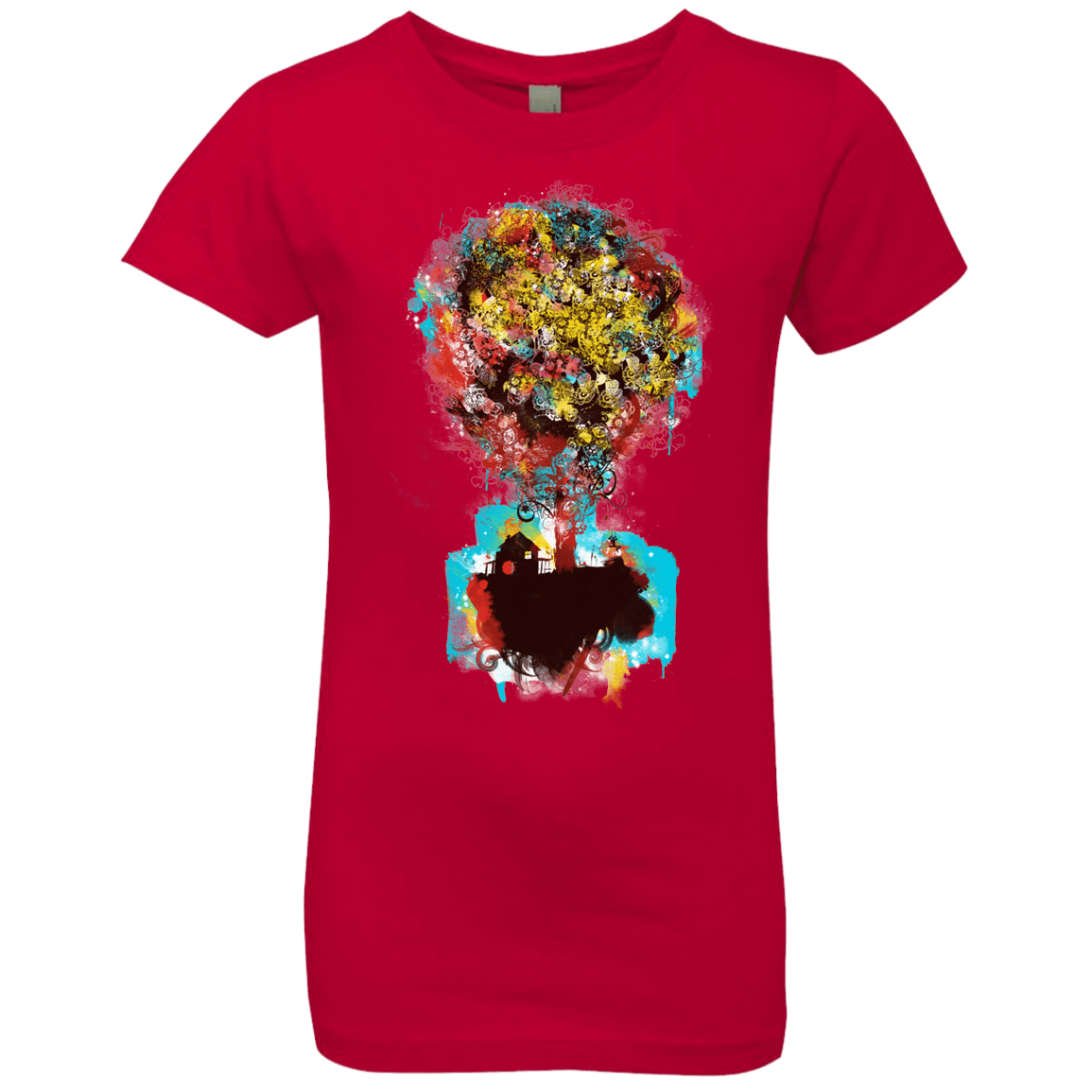 T-Shirts Red / YXS Magical Tree Girls Premium T-Shirt