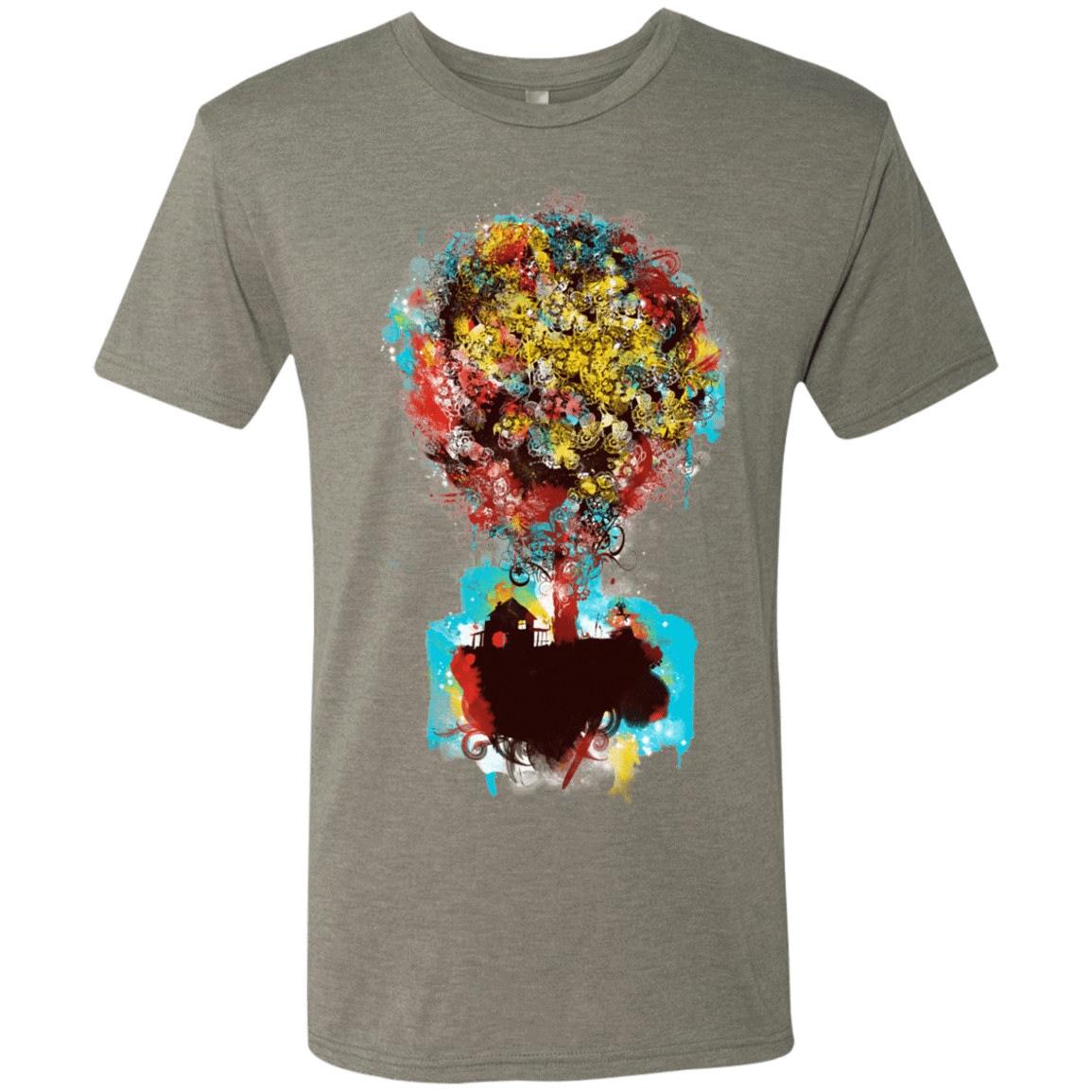 T-Shirts Venetian Grey / S Magical Tree Men's Triblend T-Shirt