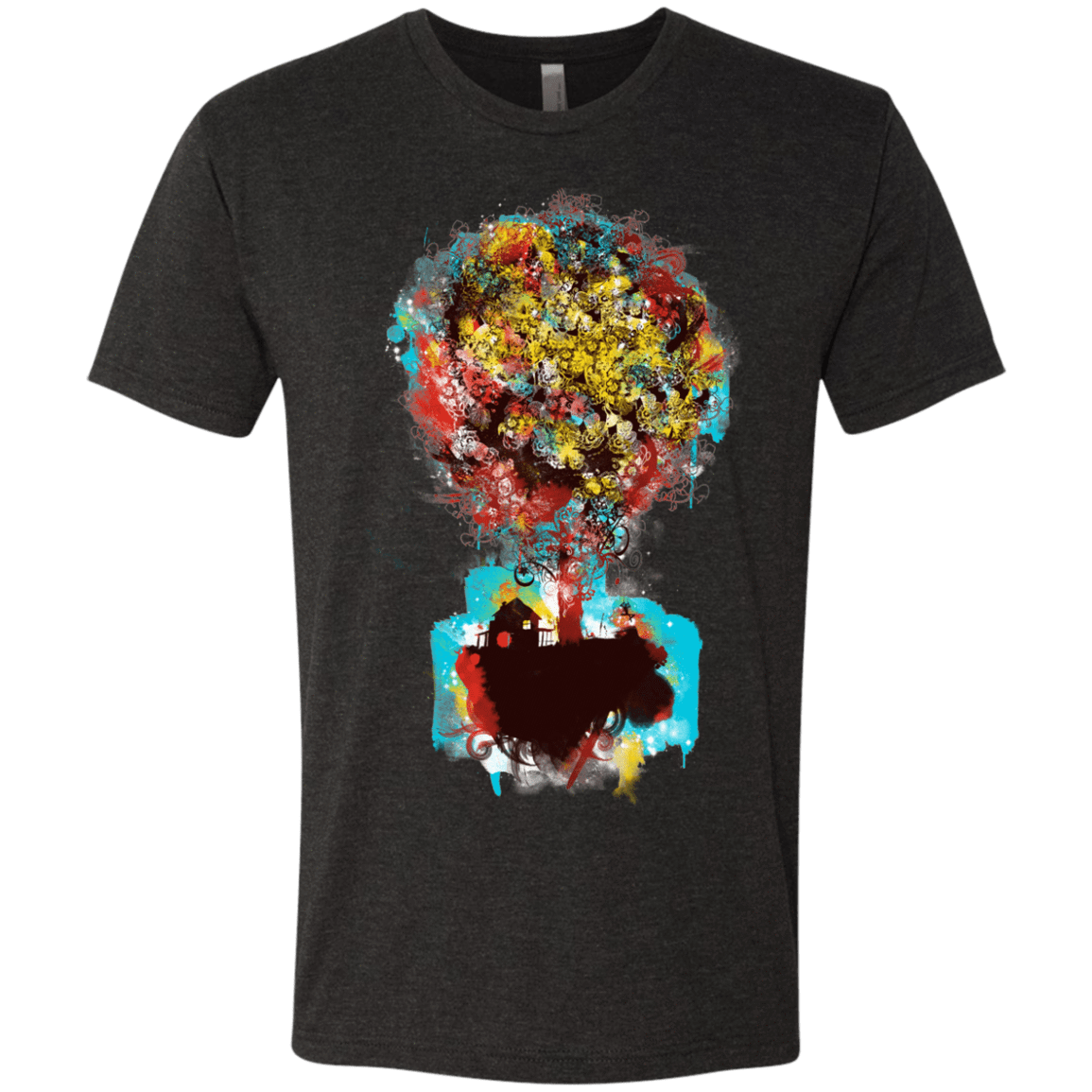 T-Shirts Vintage Black / S Magical Tree Men's Triblend T-Shirt