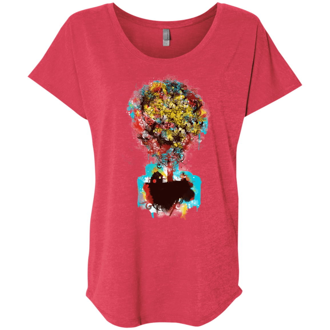 Magical Tree Triblend Dolman Sleeve