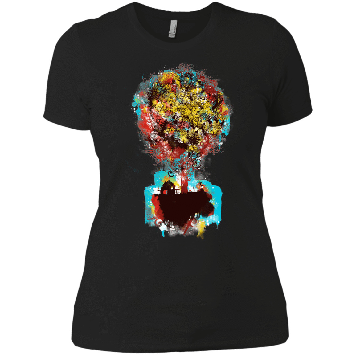 T-Shirts Black / X-Small Magical Tree Women's Premium T-Shirt