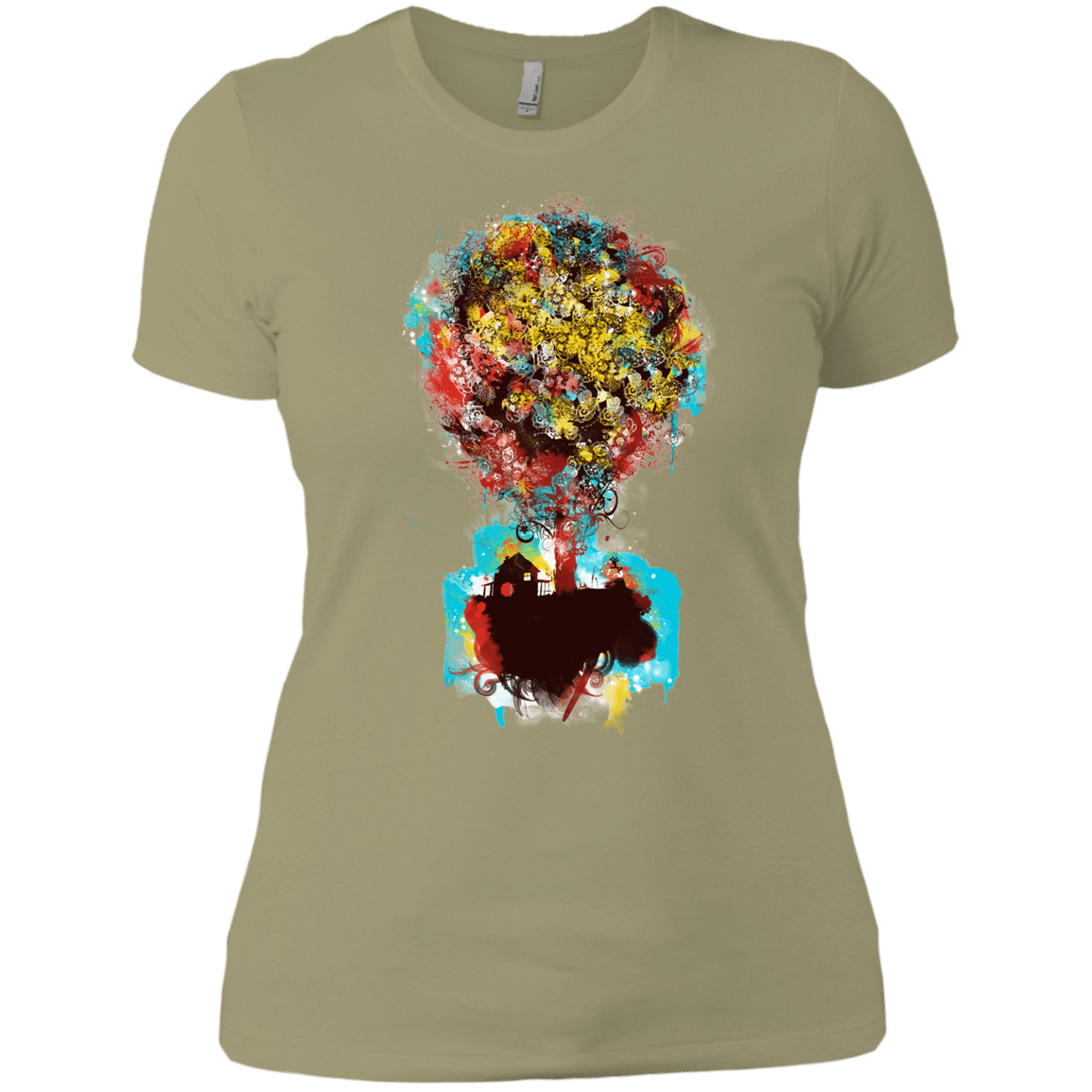 T-Shirts Light Olive / X-Small Magical Tree Women's Premium T-Shirt