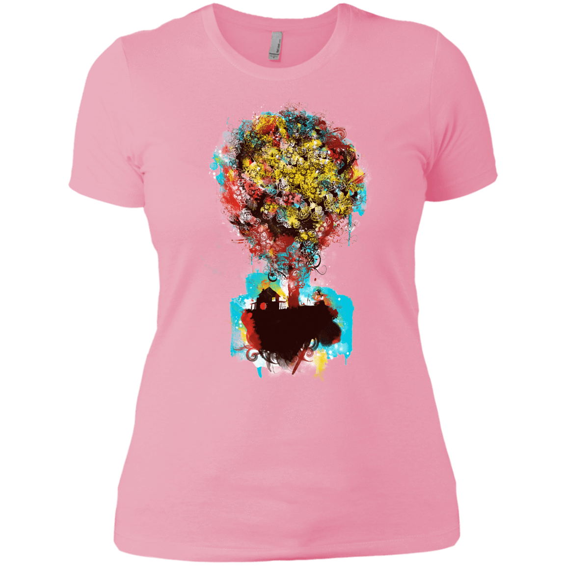 T-Shirts Light Pink / X-Small Magical Tree Women's Premium T-Shirt