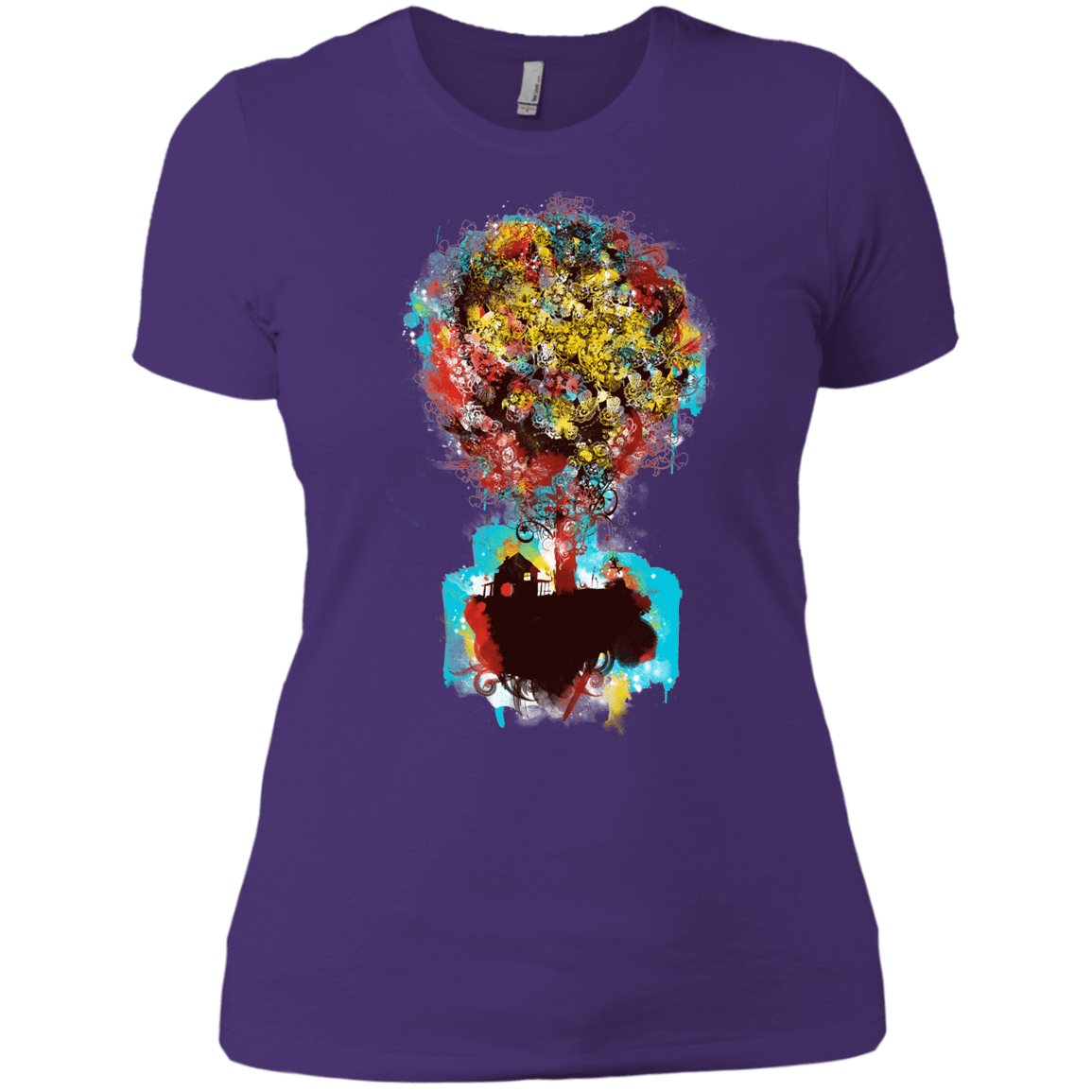 T-Shirts Purple Rush/ / X-Small Magical Tree Women's Premium T-Shirt
