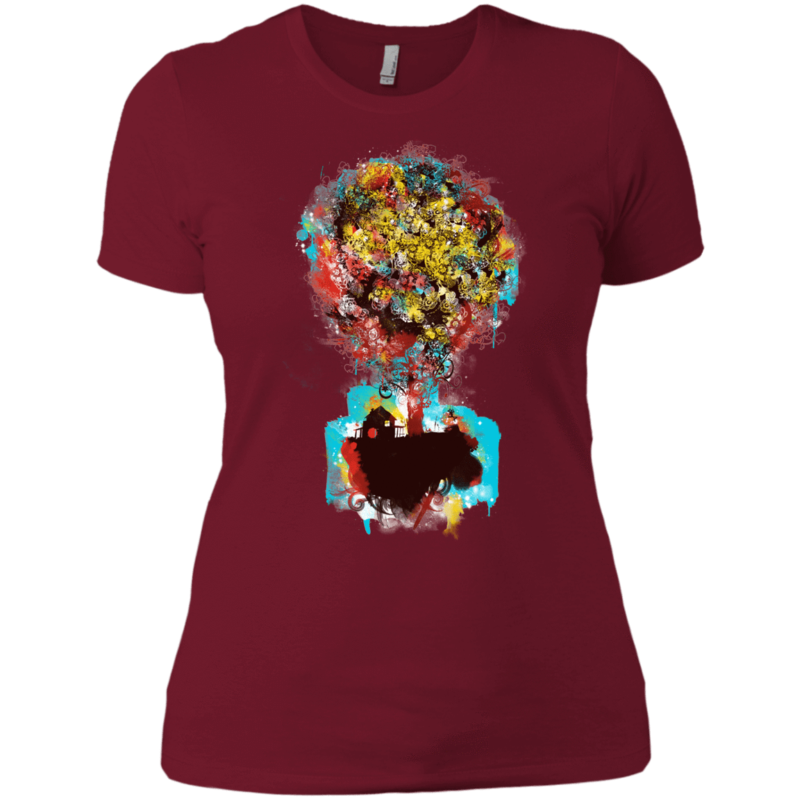 T-Shirts Scarlet / X-Small Magical Tree Women's Premium T-Shirt