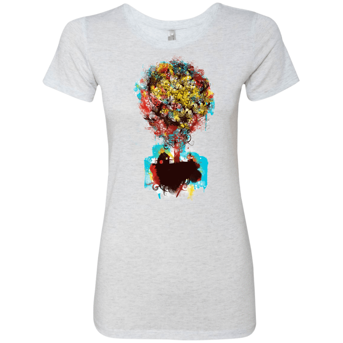 T-Shirts Heather White / S Magical Tree Women's Triblend T-Shirt