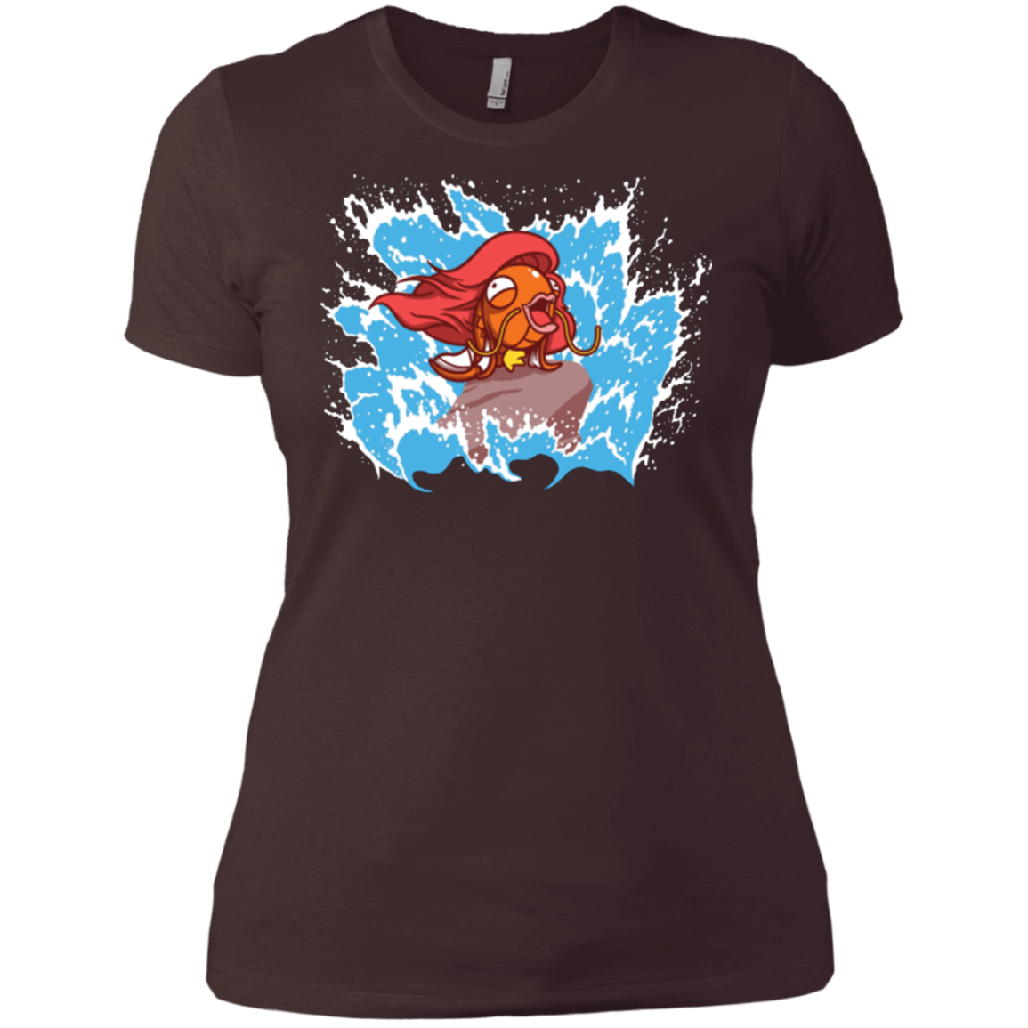 T-Shirts Dark Chocolate / X-Small Magikarp Women's Premium T-Shirt