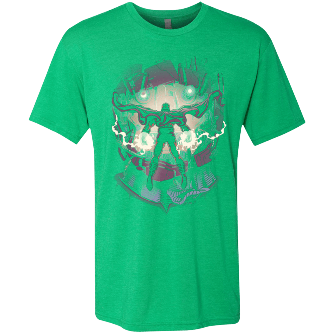 T-Shirts Envy / Small Magnetic Confrontation Men's Triblend T-Shirt