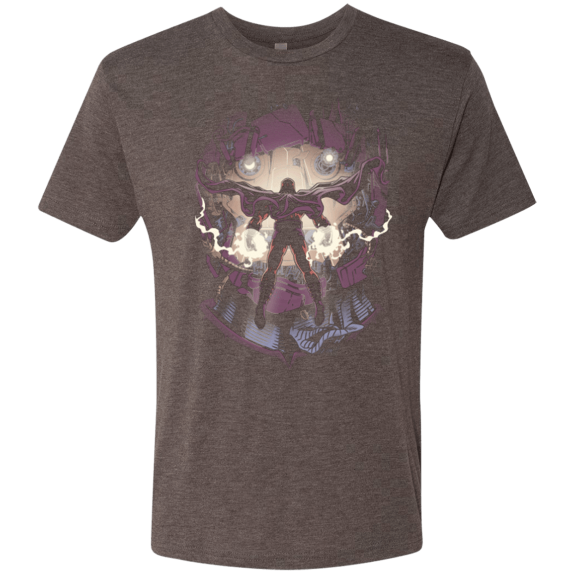 T-Shirts Macchiato / Small Magnetic Confrontation Men's Triblend T-Shirt