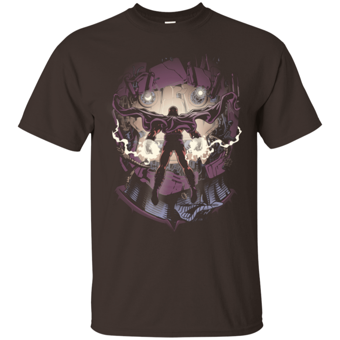 T-Shirts Dark Chocolate / Small Magnetic Confrontation T-Shirt