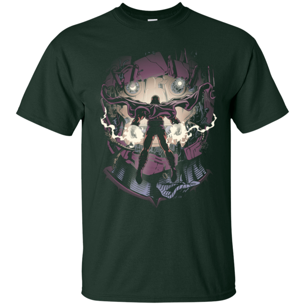 T-Shirts Forest Green / Small Magnetic Confrontation T-Shirt