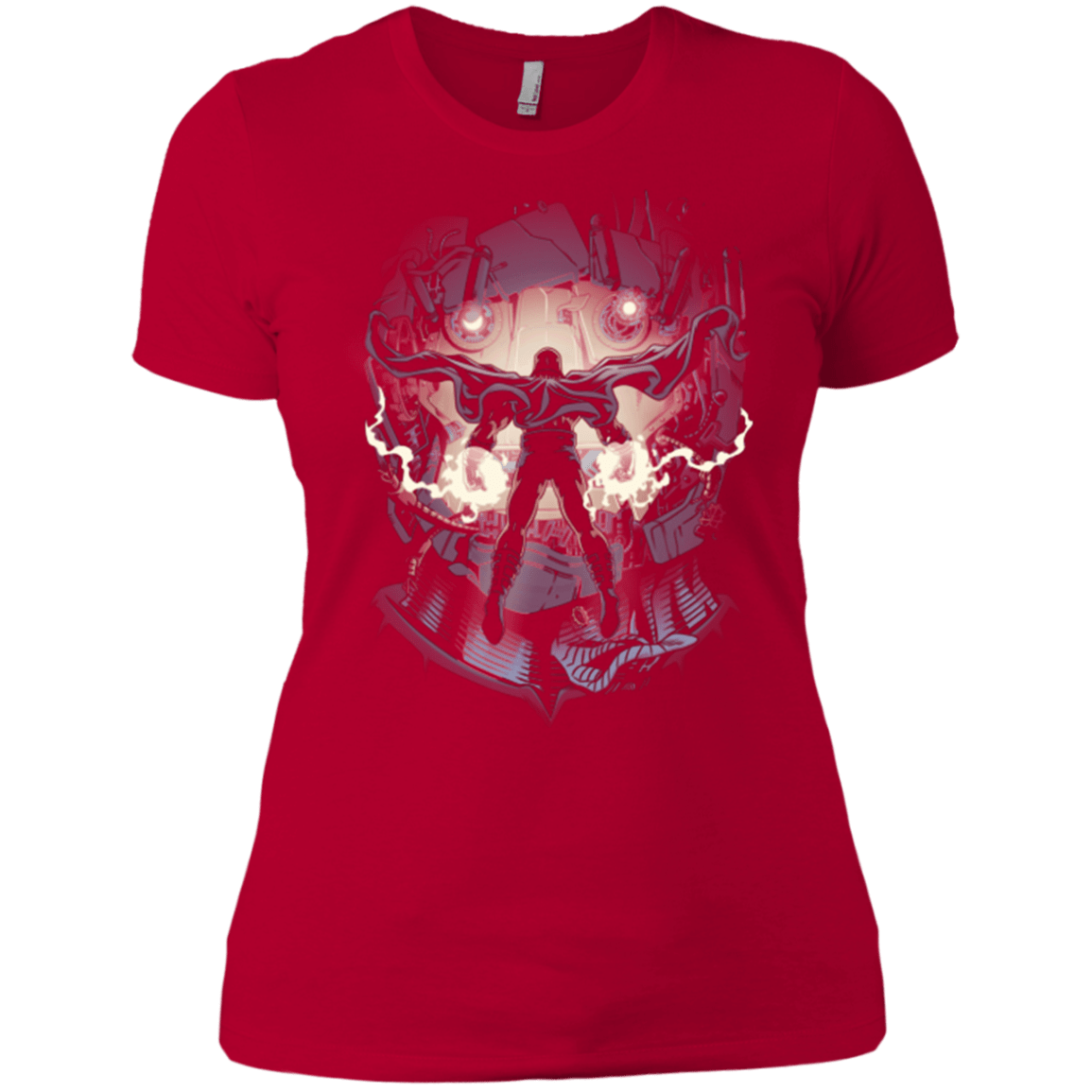 T-Shirts Red / X-Small Magnetic Confrontation Women's Premium T-Shirt
